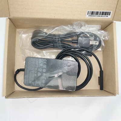 65W New Genuine Surface Pro 3 4 5 6 7 8 X Book Laptop 3 2 Charger Power Adapter