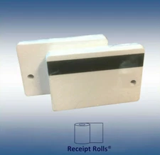 50 White Magnetic Stripe Employee Swipe ID Cards for Micros Oracle POS Systems