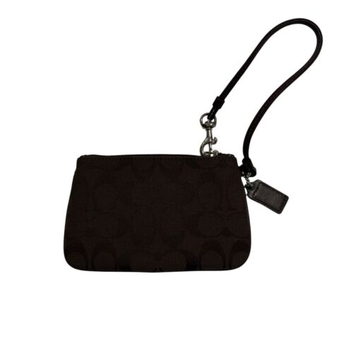 Coach Wristlet Clutch Monogram Braun Geldbörse Etui - Bild 2 von 4