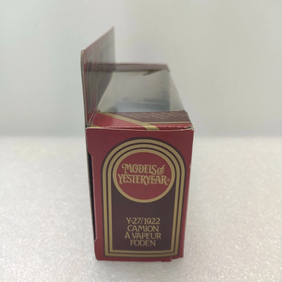 Matchbox Models of Yesteryear Y-27 1922 Foden Dampflastwagen Neu in OVP Sammler - Bild 2 von 4