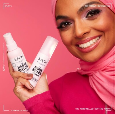 NYX Professional Makeup Marshmallow Primer und Marshmellow Setting Spray Vegan