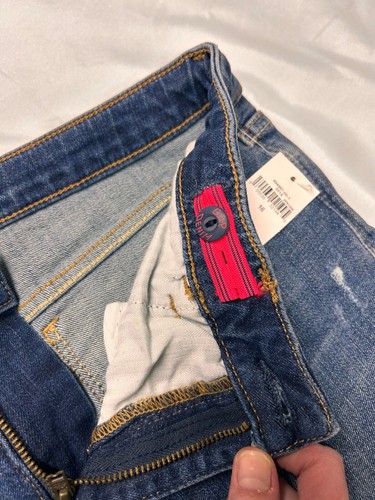 Gap Denim Girls Bootcut Jeans Size 16 Regular Distressed Mid-Rise - Picture 4 of 8