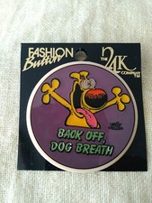 Vintage 1989 Grimmy Inc Pin Pinback Buttons Comic Cartoon
