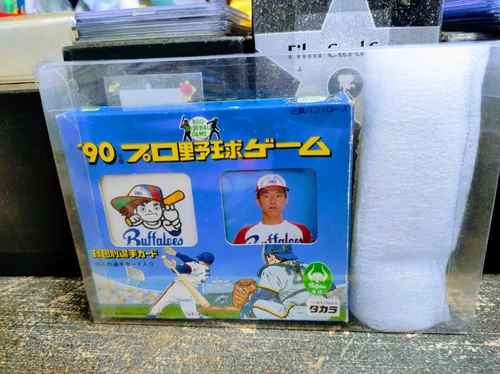 Japan Baseball 1990 Takara Kinetsu Buffaloes Hideo Nomo RC Rare Sealed Team Set