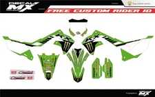 Fit Kawasaki KX450F (2019 20 21 22 2023) KX250F (2021 22 23 2024) graphic kit kx