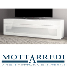 MOBILE PORTA TV VETRO CON LED MUNARI MODENA MO 254 / 278 - Chiama x sconto