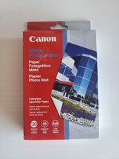 Canon Photo Paper 4x6 Matte 120 Sheets 45lb MP101 - New Sealed