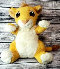VINTAGE 1993 DISNEY LION KING TALKING BABY SIMBA CUB PLUSH Does Not Talk