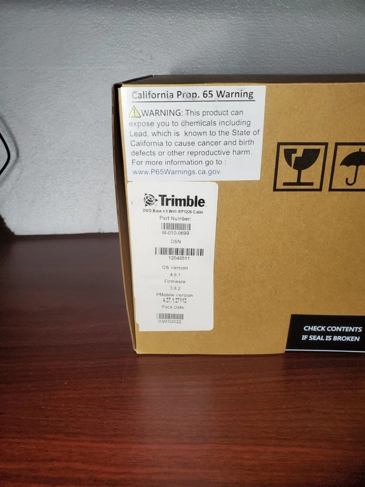 NEW Trimble M-010-0669 Trimble Duo Base Kit with RP1226 Install Kit #69 - Image 2 of 3