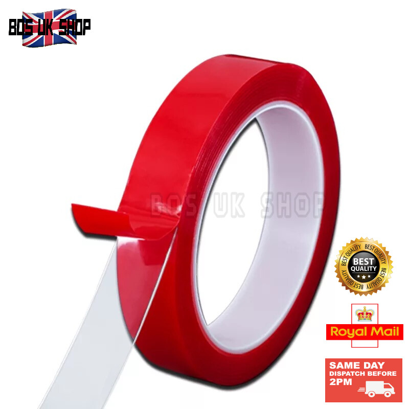 Strong Double Sided Silicone Tape Washable Removable Elasticity Transparent Tape Ebay