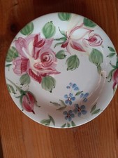 2 Laura Ashley Kuchenteller handbemalt Modell Clarissa Blumen gebraucht