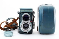  N MINT w/ sports finder  RARE Minolta Miniflex 60mm F/3.5 lens TLR Film camera