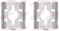 Quick Brake 109-1600 ZubehöR-Set, Bremsscheiben-Belag