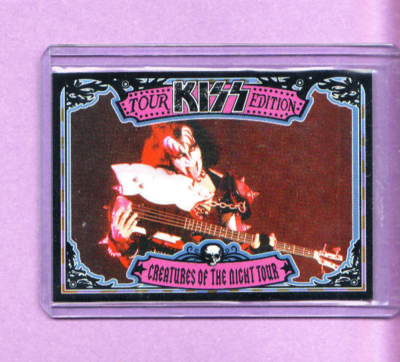 KISS-Trading Card-2009 Press Pass Tour  Edition-#11-Licensed-Authentic-Mint-RARE