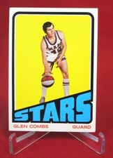 Glen Combs Topps NBA Basketball Card 1972-73 #194 Near Mint 