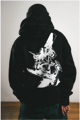 Ronin Divison - Neon Genesis Evangelion Unit hoodie, size L