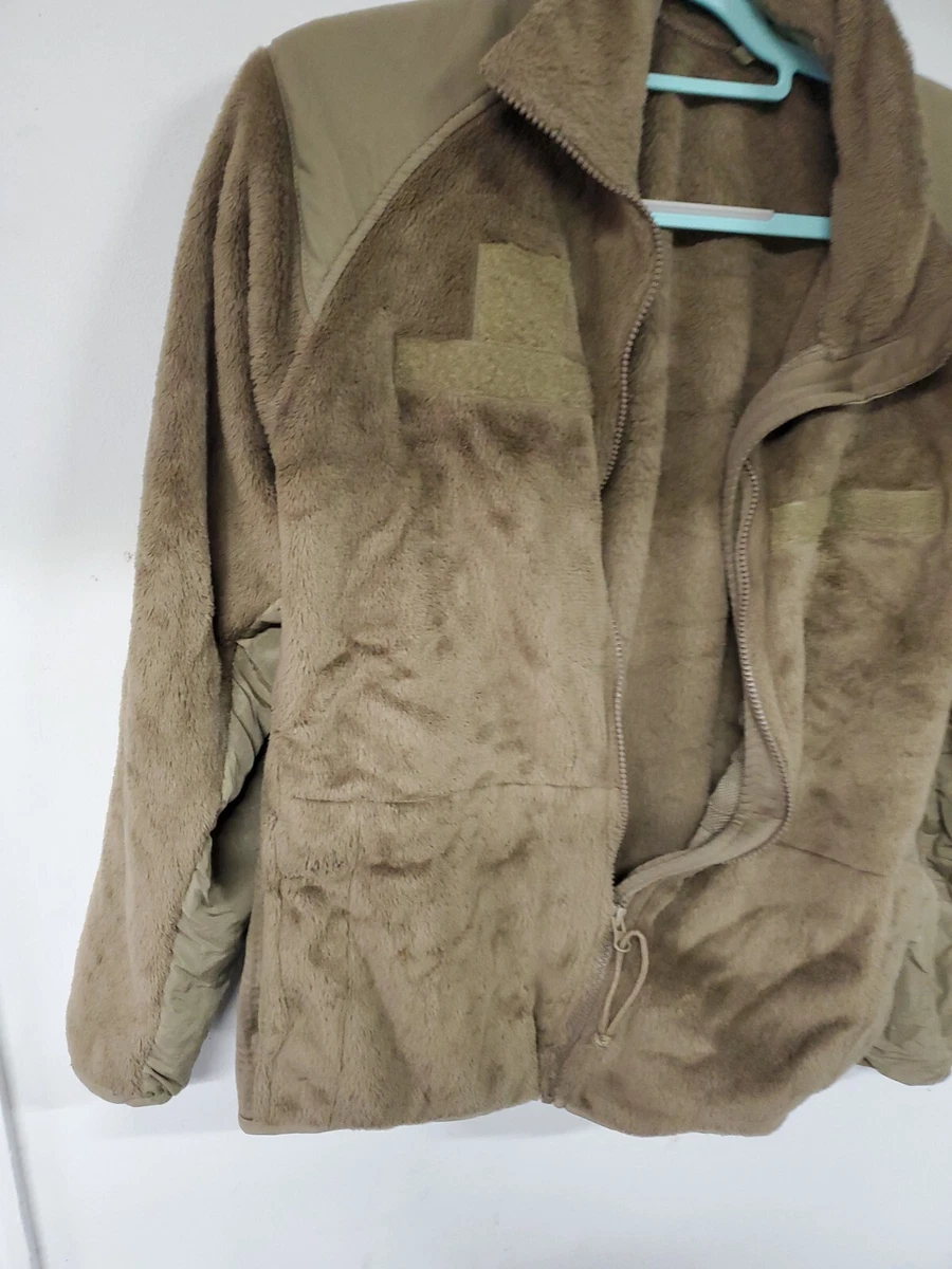 POLARTEC Fleece Jacket Coyote Brown Level 3 Polar Thermal Military