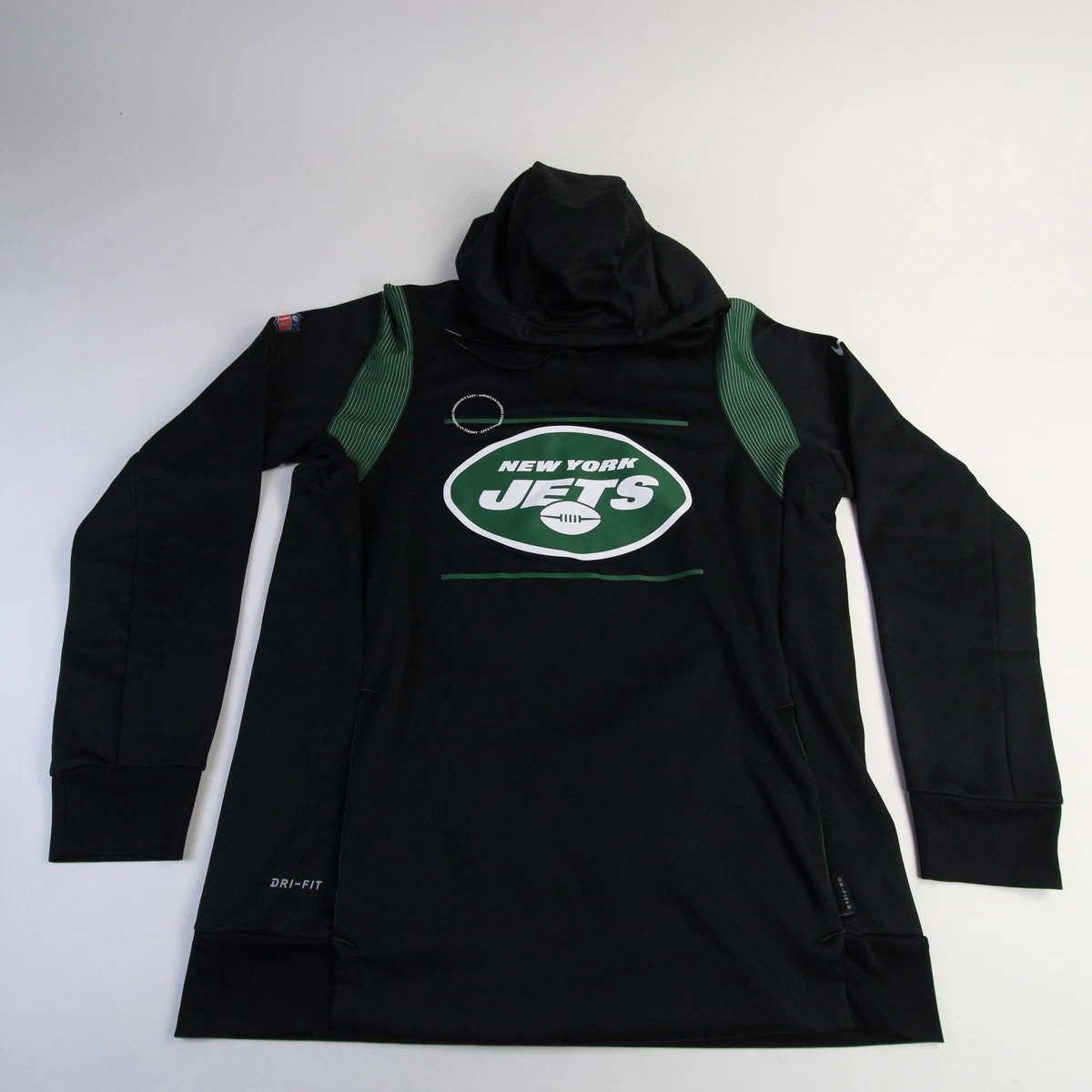 New York Jets Nike NFL On Field Apparel Dri-Fit Sweatshirt Menu0026#039;s Black  Used | eBay