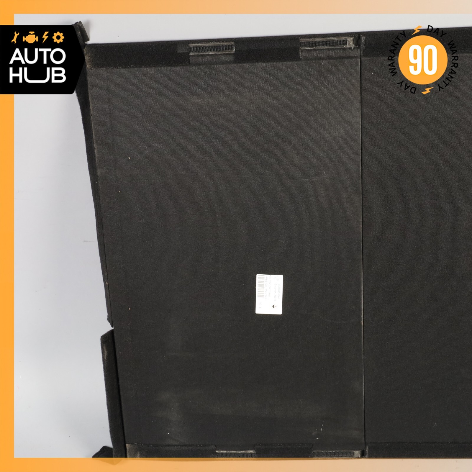 17-22 Maserati Levante S M161 Rear Trunk Floor Carpet Cover Panel Black OEM 26k