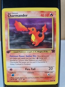 Charmander 50/82 Team Rocket 1st Edition Common Pokemon Card