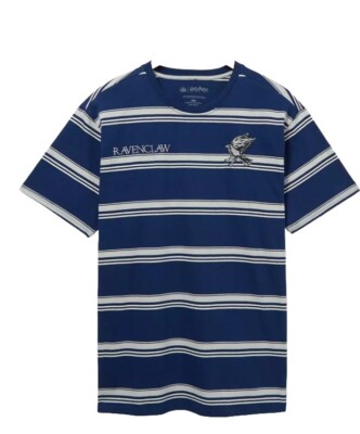 Harry Potter Ravenclaw Shirt Navy Blue With White Stripes