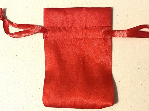 10-PACK SATIN BAGS 2.5" x 2.5" party favor wedding gift jewelry drawstring pouch - Picture 8 of 17