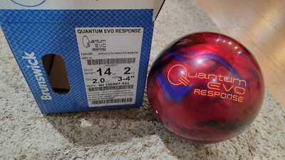 【新品未使用】カンタムEVOレスポンス15ポンド ブランズウィック カンタムイーヴォレスポンス 15P ボウリングボール