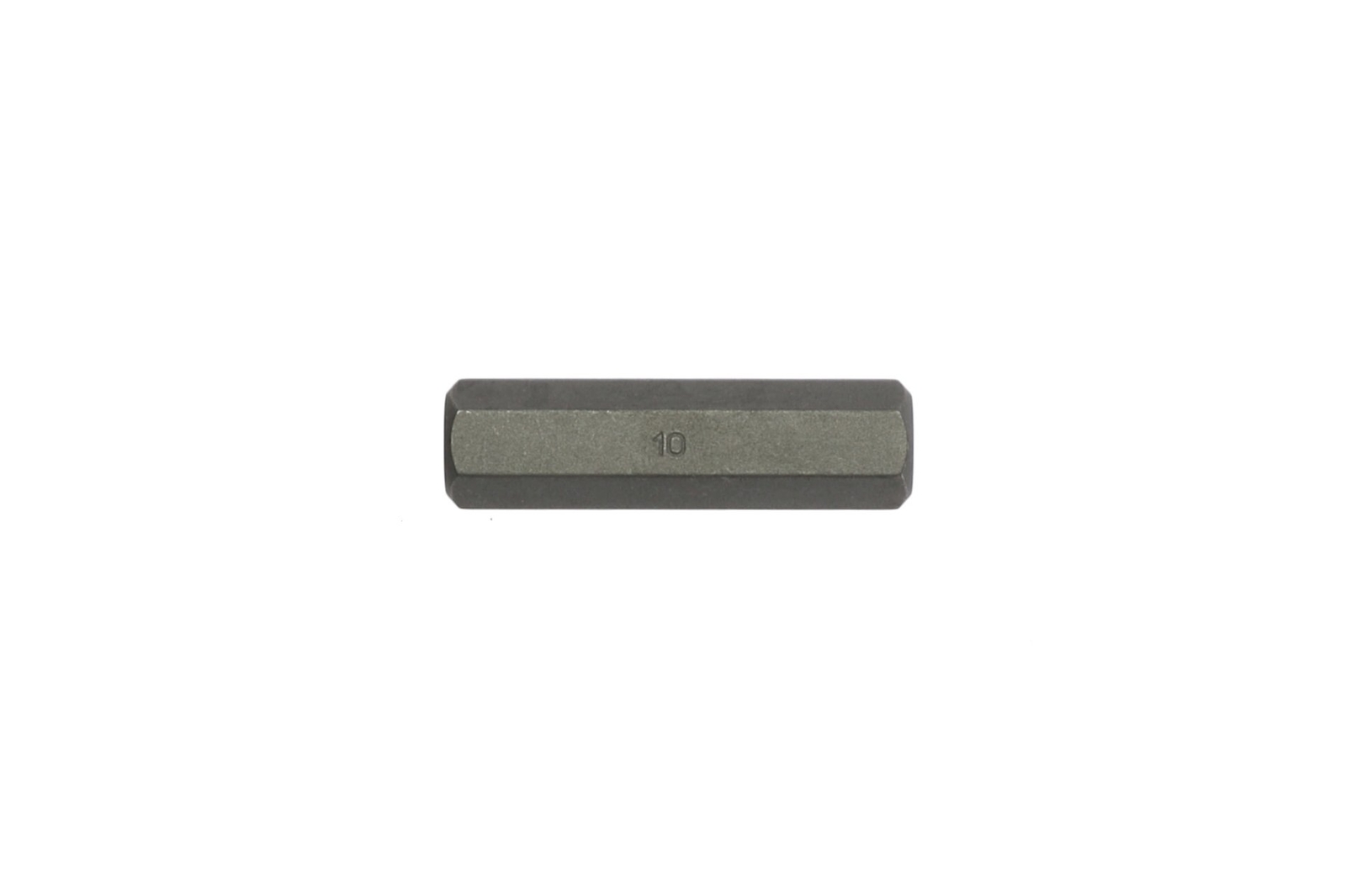Teng Tools 210710 10mm Hex Bit - 40mm Long - 10mm Hex Drive
