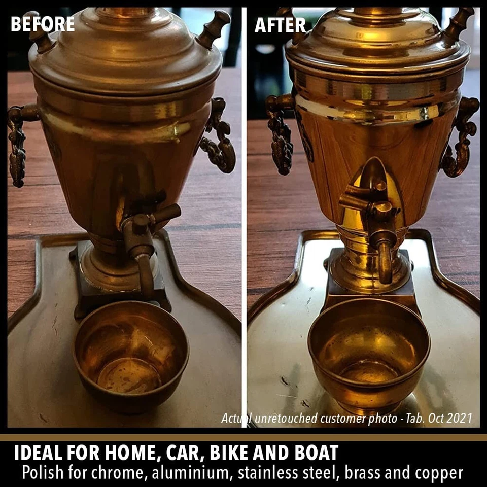 Award-Winning Metal Polish - 750 ml Liquid for Brilliant Shine & Protection - Image 4 of 4