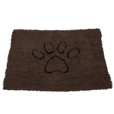 DGS DGS01726 Dirty Dog Doormat M Brown 31" x 20" Advanced Microfiber Technology