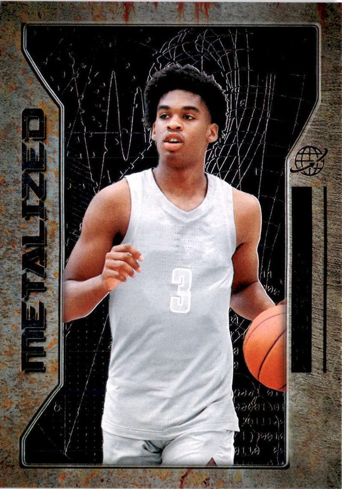 2021 Skybox Metal Universe Champions #111 Josh Christopher  RC Rookie Metalized