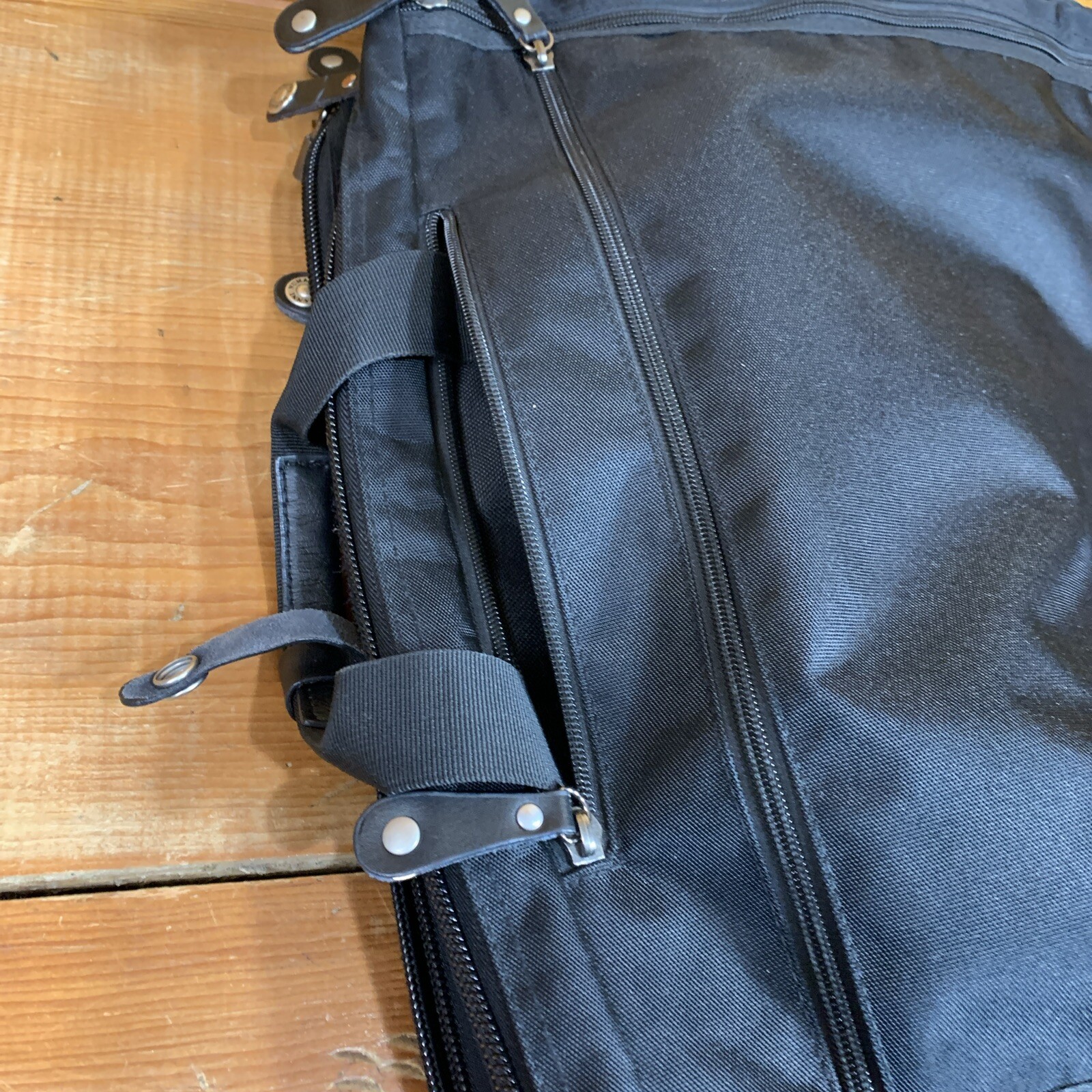 Numanni Briefcase Backpack Multipurpose Black 18.… - image 9