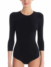 Commando Ballet 3/4 Sleeve Bodysuit Thong One Size - KT013 NWOT FREE SHIPPING