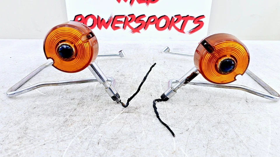 Harley Dyna 1995 convertible alforja soporte brazo barras señal de giro barra de luz Foto 2 de 4