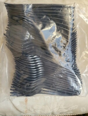 #ad Plastic Forks Black 1600 Counts $39.90