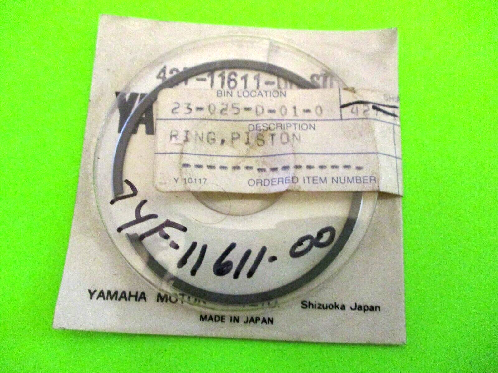 NOS VINTAGE YAMAHA MOTORCYCLE PISTON RING ~ PART # 7YF-1161-00 WE SELL OEM PARTS