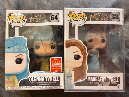 UNOPENED Funko Pop! Game of Thrones #38 #64 Margaery & Olenna Tyrell Lot of 2