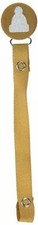 ClassyPaci Hat Pacifier Clip, Camel