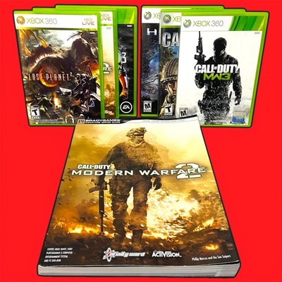Xbox 360 Shooter Bundle BF3, MW2, MW3, COD 3, Halo 4, etc..