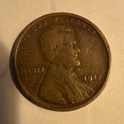Lincoln Wheat 1917 Small Cent Penny Philadelphia Mint Business Strike Bronze BN — photo 1