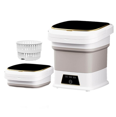 #ad Foldable Mini Washer 16L Portable Washing Machine with Spin Dryer amp; 3 Wash ... $40.62