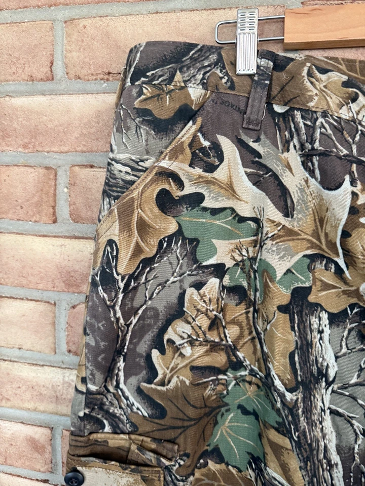 Walls Mens Pants Size XL 42-44 Realtree Advantage Camo Made In USA Hunting - Image 3 of 4