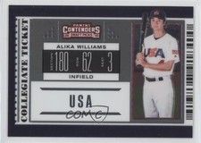 2019 Elite Extra Edition USA Collegiate National Team Tickets Alika Williams 4l3