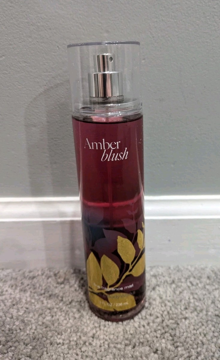 Bath & Body Works Amber Blush Fine Fragrance Mist 8.0 Oz Brand New