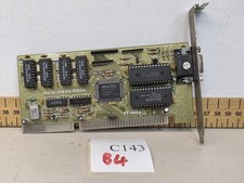 REALTEK RTG3105 512KB VGA Card - ISA Slot - Used Working Condition 