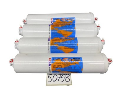 4 Stück Omnipure K605 SS Sediment Inline Wasserfilter neu 50758
