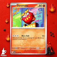 Darumaka 15/94 Phantasmal Flames Common Pokemon TCG Card Game NM Art NC Empire