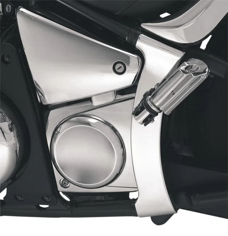 Show Chrome - 71-315 - Cubierta de marco de brazo oscilante 2006-2012 Kawasaki VN900 41-7614 Foto 2 de 4