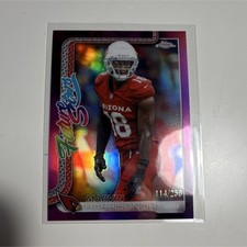 Topps 2025 Chrome Future Stars Marvin Harrison Jr. Purple /250 Arizona Cardinals