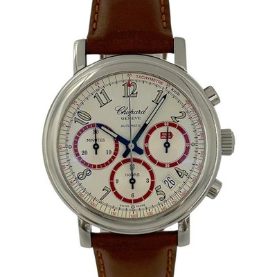 Chopard Mille Miglia 16 Automatic 39mm Box Papers Ivory Chronograph Men's Watch